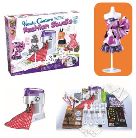 BSM Creative - Fashion Studio - Machine à Coudre pour enfant - Apprendre à Coudre - Niveau Débutant - Loisirs Créatifs - Initiation à la couture