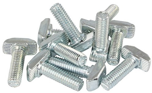 100 x hammarskruv mutter 8 – typ B – M6 x 20 mm, steg 1,5 mm, galvaniserat stål