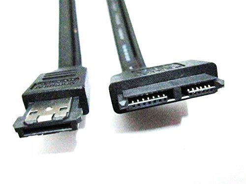 ICT CAVO ADATTATORE DA ESATA + USB(POWER eSATA) A 7+6 (SLIM SATA) PIN PER LETTORE OTTICO 5V da 50cm