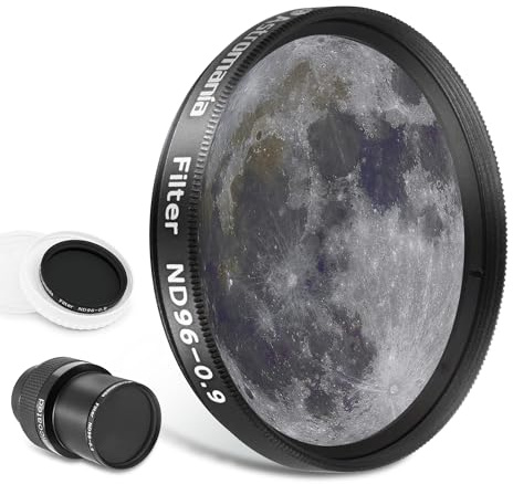 Astromania 5,1 cm Moon telescopio oculare filtro colore ND96 – 0.9