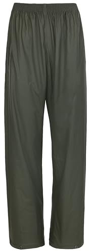 Fortress Men's 921 Airflex Air Flex Waterproof Trouser, Green, XL UK