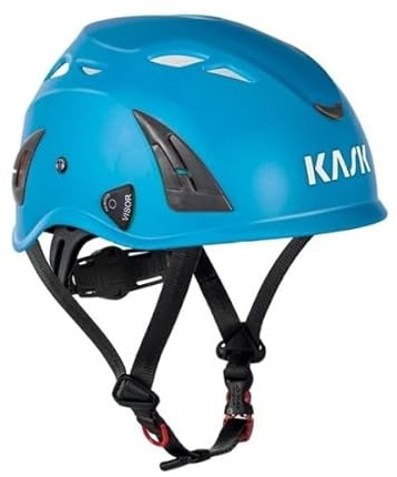 KASK SUPERPLASMA AQ INDUSTRIESCHUTZ -UND KLETTERHELM (ROYAL-BLAU) | INKLUSIVE SCHUTZBRILLE (TRANSPARENT)