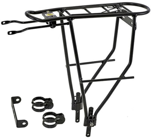 M-Wave Gepäckträger THINY, verstellbar für 24-29, schmal und leicht, schwarz