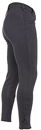 Shires Herren Reithose SaddleHugger Riding Breeches Black, 81,3 cm (32 zoll)
