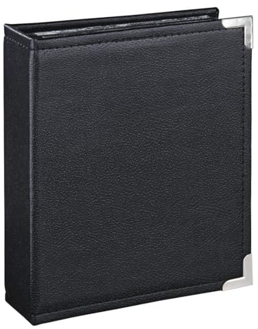 Hama Einsteckalbum New York City (Fotoalbum für 100 Fotos im Format 10x15, schwarze Innenseiten, transparente Einsteck-Taschen) schwarz