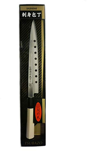 JapanBargain 1551, Non-Stick Yanagiba Sashimi Knife Japanese High Carbon Stainless Steel Sushi Chef Knife Made in Japan, 200mm