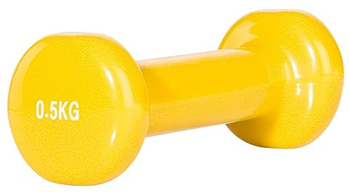 Sport-Tec Fausthantel, Gymnastikhantel, Vinylhantel, Aerobic, Pilates, Workout, Muskel Training, Fitness Hantel aus Vinyl, Stück