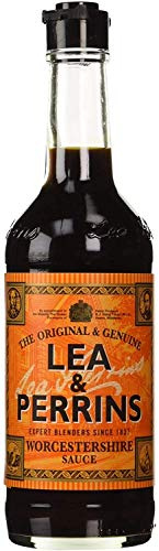 Lea & Perrins Worcestershire Sauce 290 ml - Pack of 6 - Use for fish and chips, steak and kidney pie, bubble and squeak