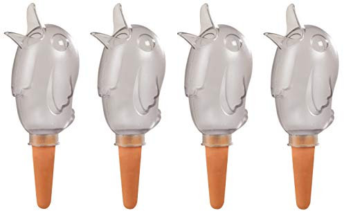 Scheurich 4er-Set Bewässerungskugel 220ml Transparent Wasserspender Bördy M (Klar) Wasserspeicher