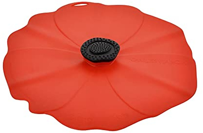 Charles Viancin - Poppy Silikon-Deckel für die Aufbewahrung von Lebensmitteln - 33cm - BPA-frei - Backofen, Mikrowelle, Gefrierschrank, Herd und Geschirrspüler sicher
