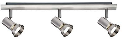 Paulmann 66700 Spotlight Teja Max 3 x W Gu10 230 V In Metallo Nichel Satinato 667.00 Plafoniera Lampada Soffitto Led Lampada Faretto da Soffitto