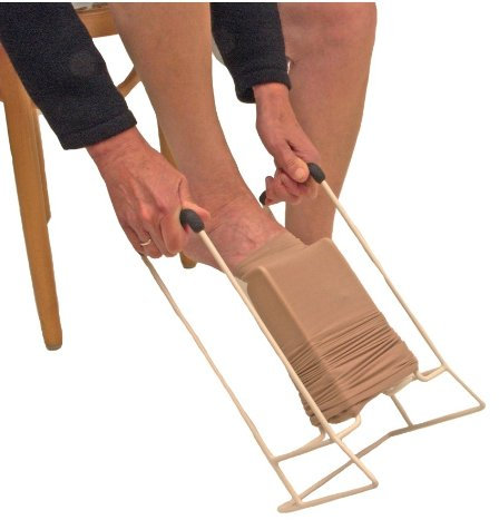 Strumpfanzieher für Kompressionsstrümpfe(Behrend), Greifhilfen