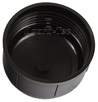 Agora-Tec® Bodenkappe Brunnenrohr 3 Zoll DN 80 | Tiefbrunnen | 1 Stück