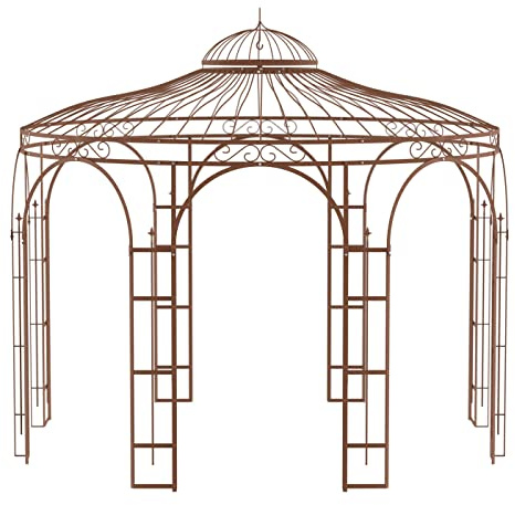 ELEO Pavillon Florenz, rostoptik, 4x4 m