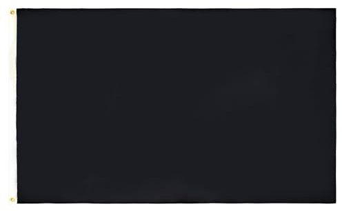 BANDIERA COMMISSARIO DI PISTA NERA 90x60cm - BANDIERA COMMISSARIO DI PERCORSO 60 x 90 cm - AZ FLAG