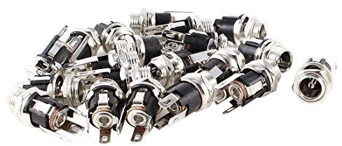 20 pcs DC 5,5 Millimeter x2.1 Millimeter Klinkenbuchse weiblich Panel Mount Anschluss de