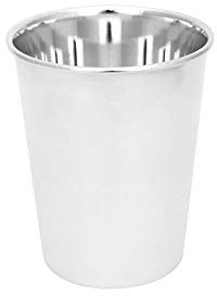 Brillibrum Gobelet design avec inscription Gourmet Argenté - Becher - Groß (Ohne Gravur)