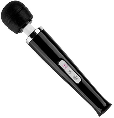 Magic Wand Massagegerät Massagestab - Realistischer Akku Vibrator - sehr stark - sehr leise - 20 Stufen - Sexspielzeug - Massager Wiederaufladbar - Von Entspannung bis Orgasmus - Sextoy für G Punkt, Klitoris oder Anal