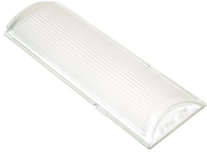 Genuine Bosch Cooker Hood Light Cover for Bosch Siemens Neff DKE and DWW Series Extractor Hoods Curved Lamp Lens Diffuser 175 x 60 x 20 mm Original Part Number 00265250 265250