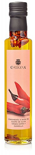 La Chinata Condimento de Guindilla con AOVE – Aceite de Oliva Virgen Extra Picante con Guindilla Natural – Sabor Intenso y Toque Gourmet – Ideal para Carnes, Pastas y Tostadas – 250 ml