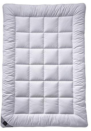 Billerbeck Faserdecke Classic Clean Kochfest 4-Jahreszeiten, Füllung: 100% Airsoftfaser 155x220 cm