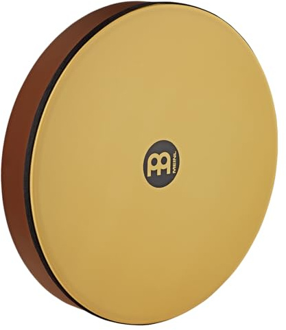Meinl Percussion Hand Drum, Braun (HD16AB-TF) | mit Griffmulde, Durchmesser 16 Zoll, mit Synthetikfell, Siam Eiche