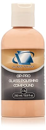 GLASS POLISH 250 ml GP-PRO professionelles Glaspoliermittel, Glaspolierlösung, Ceroxid-überzogenes Gel