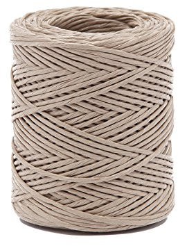 La cordeline CJN25 Carta/Filo di Ferro Naturale/Gancio/Pellicola Metallo S