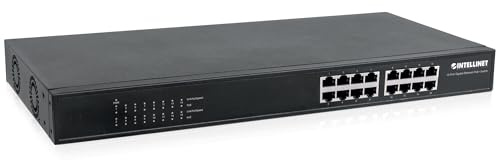 Intellinet 16-Port Gigabit Ethernet Poe+ Switch - Switch - 16 X 10/100/1000 (poe+) - Desktop, An Rack Montierbar - Poe+ (560993)