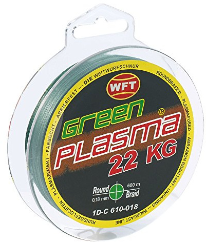 WFT KG Plasma Round 600m geflochtene Schnur 0,08mm-0,26mm