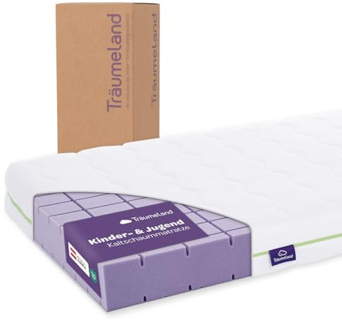 Träumeland T080102 Matratze Vollmond, 90 x 200 x 15 cm