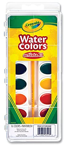 CRAYOLA LLC ARTISTA II WATERCOLOR SET 16 SEMI (Set of 3)