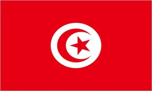 MadAboutFlags Drapeau Tunisie - 150 x 90 cm