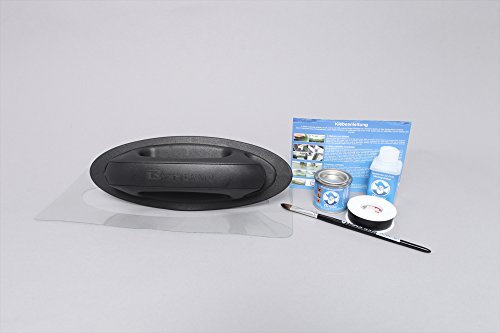 Bengar Set: Griff für Schlauchboote + Kleber Kit, Haltegriff Tragegriff inkl. Schablone