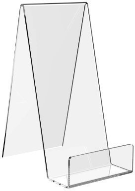 Displaypro 5X Large Clear Acrylic Book Stand, Ideal for Holding Books, Phones, Plates and More! - Free Shipping!