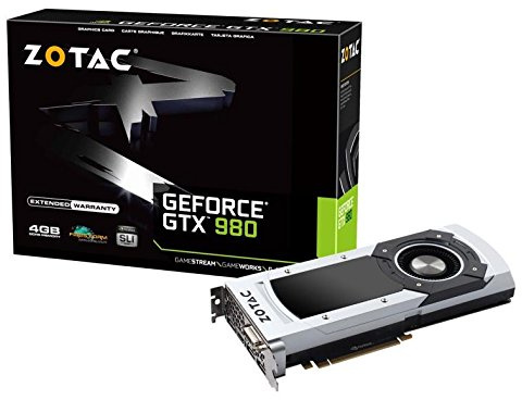 Zotac GeForce GTX 980 4GB PCI-E HDMI DVI Grafikkarte