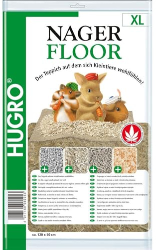 Hugro Nagerfloor Hanfmatte XL 50x120 cm, Streuunterlage