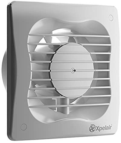 Xpelair 93224AW 4-Inch Standard Bathroom Ventilation Wall/Ceiling Extractor Fan - White