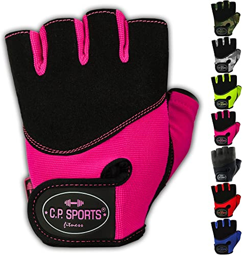C.P. Sports Iron-Handschuh Komfort farbig Trainingshandschuh Fitness Handschuhe für Damen und Herren, Fitnesshandschuh, Krafttraining, Bodybuilding