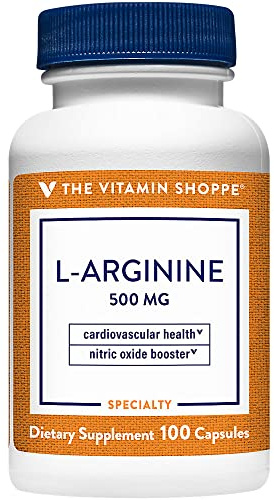 L-Arginine 500 MG - 100 Capsules