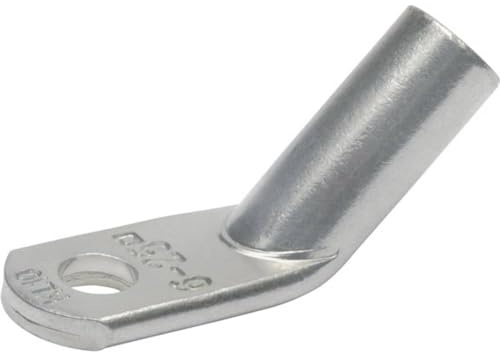 Klauke 163R645 - Capocorda tubolare, 45°, M6, 16 mm², 1 pezzo