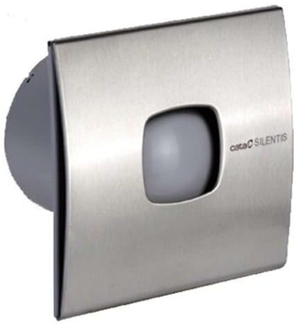 CATA SILENTIS 10 INOX Acero inoxidable - Ventilador (Acero inoxidable, Techo, Pared, De plástico, 37 dB, 2500 RPM, 98 m³/h)