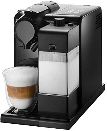 De'Longhi Nespresso Lattissima Touch EN 550.B Kaffekapselmaschine mit Milchsystem, Gratis Welcome Set mit Kapseln in unterschiedlichen Geschmacksrichtungen, 19 bar Pumpendruck, Schwarz