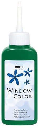 Kreul fönsterfärg, 80 ml mörkgrön