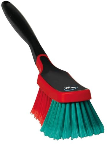 Vikan 525252 Vehicle Brush, Wheel Brush, Soft/Split, Black, 290 mm Length, 70 mm Width, 100 mm Height, Packaging may vary