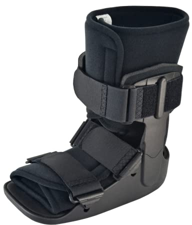 OrthoBrace Short Fracture Walker Boot - Ideal for Stable Foot and Ankle Fracture, Achilles Tendon Surgery, Acute Ankle Sprains, Post Op Care (X-Large (Shoe Size 12+))
