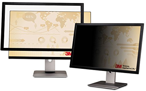 3M PF324W Blickschutzfilter Standard für Desktops mit Rahmen 60,0-61,0 cm Weit (entspricht 23,6W-24,0 Weit) 16:10