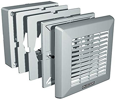 Vortice 22132 Kit Applicazione a Finestra Vortice, Bianco, 12 cm