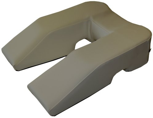 nudischer BAUCHLAGEKISSEN U-Pillow | Massage+Therapiekissen | Skai grau