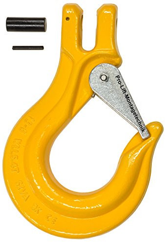 Pro-Lift-Montagetechnik 5,4t Haken, Gabelkopfhaken, stabile Guss-Sicherheitsfalle, SL14, 13-8, 01099